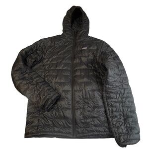 !!!!! SOLD !!!!!!! Men's Large Black Gorpcore Insulated Hoodie Hiking